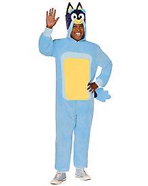 Adult Bandit Heeler One Piece Costume - Bluey (Small/Medium)