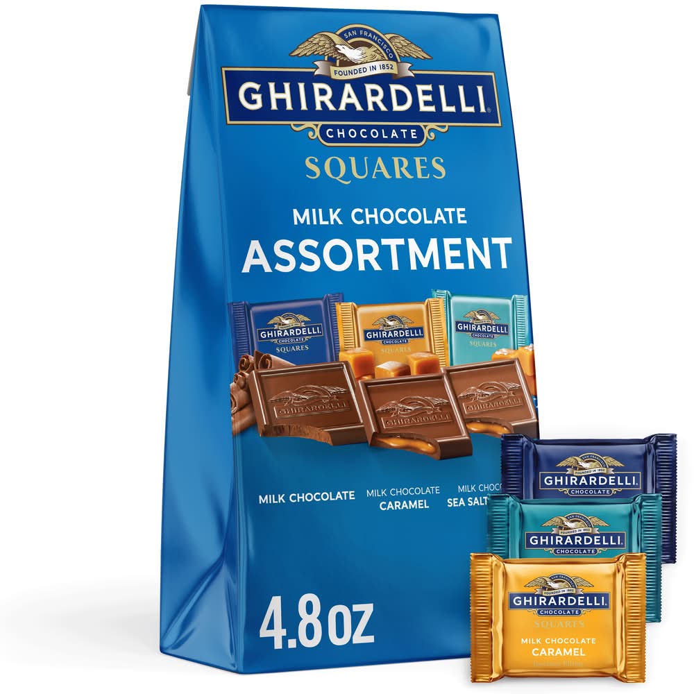 Ghirardelli Candy Squares Assortment, Assorted (4.8 oz)