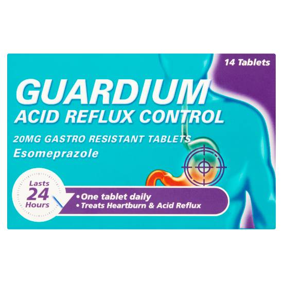 Guardium Acid Reflux Control Gastro Resistant Tablets (14 ct)