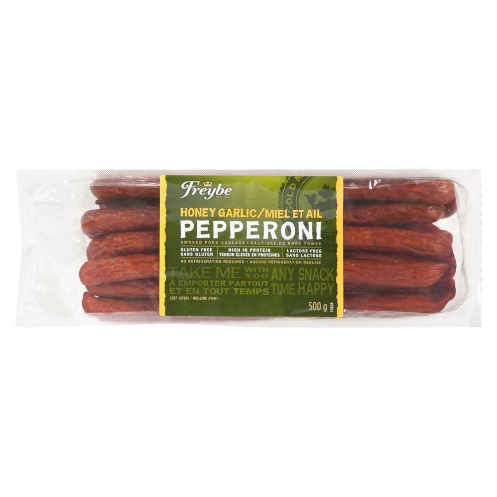 Freybe Dry Pepperoni Sticks, Honey Garlic (500 g)