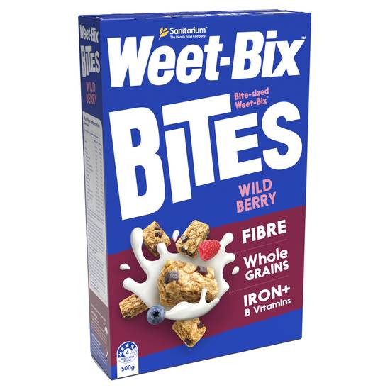Sanitarium Weet-Bix Bites Wild Berry Cereal 500g