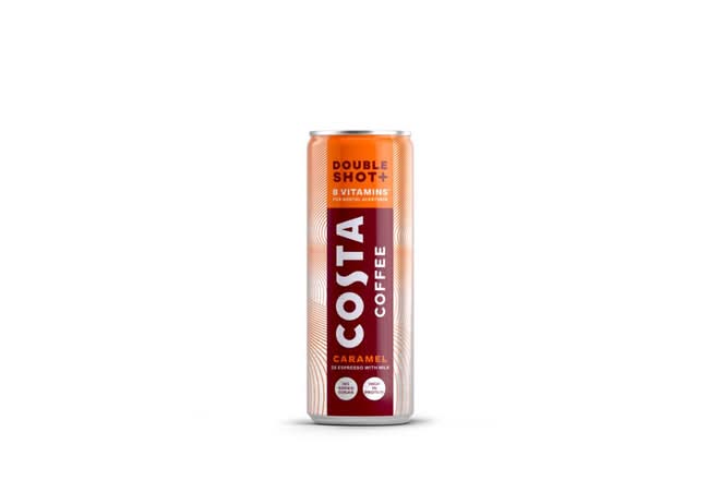 Costa Double Shot Caramel RTD 250ml
