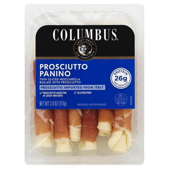 Columbus Prosciutto Panino Thin Sliced Mozzarella (3.9 oz)