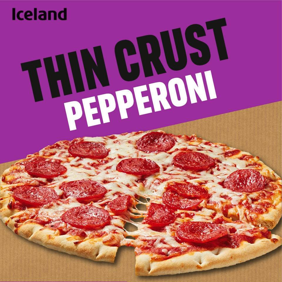 Iceland Thin & Crispy Pepperoni 314g