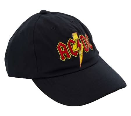 Rock Band Logo Baseball Cap AC/DC