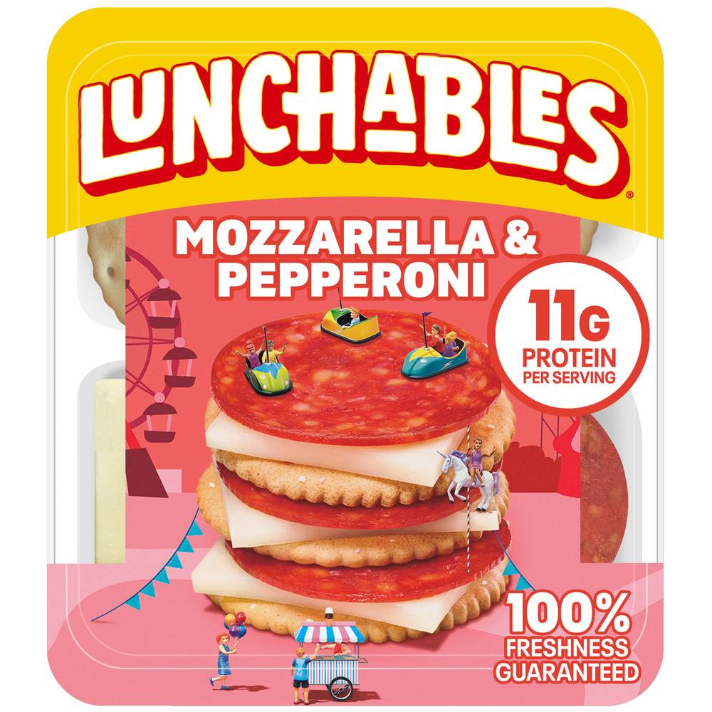 Lunchables Pepperoni & Mozzarella Snack pack (2.25 oz)