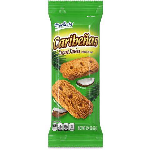 Marinela Caribenas Coconut Cookies (20.1oz carton)