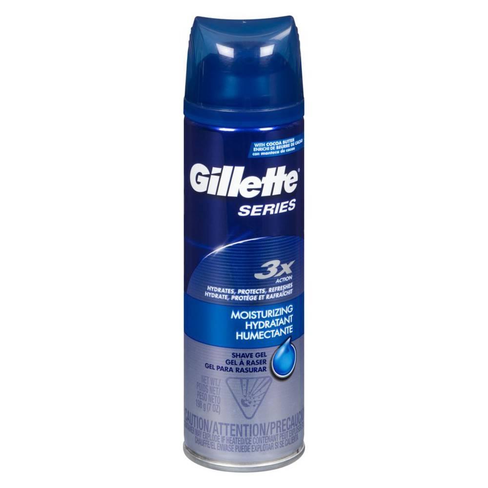 Gillette Series Moisturizing Shave Gel (198 g)