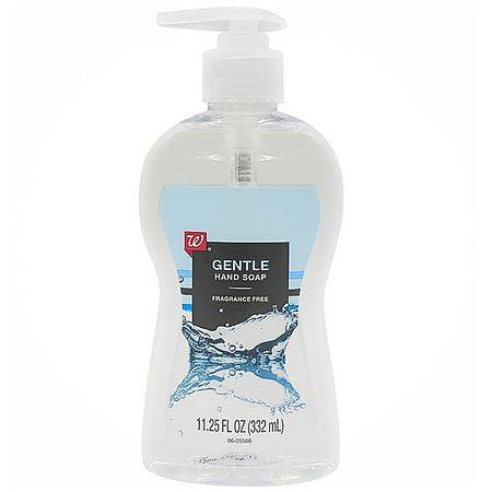 Walgreens Gentle Hand Soap Fragrance Free - 11.25 fl oz