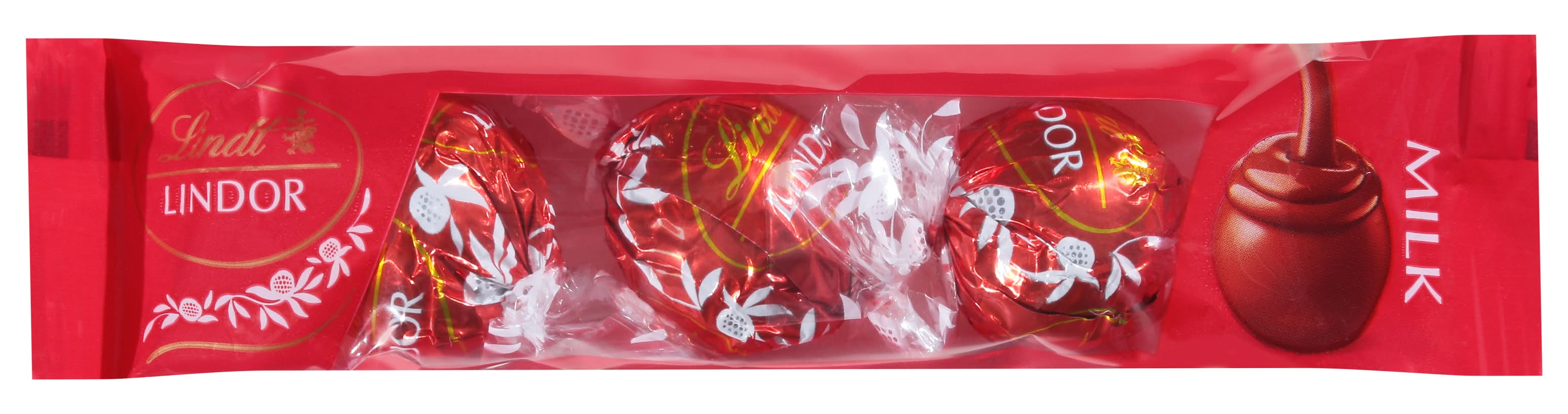 Lindt Lindor Milk Chocolate Truffles, Milk Chocolate (1.3 oz)