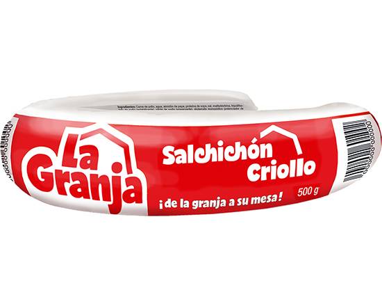 Salchichón Criollo La Granja 500 g