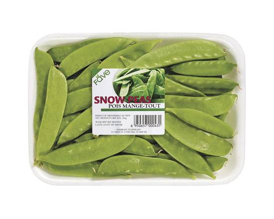 Pois mangetout (200 g) - Snow peas (200 g)