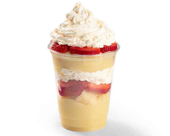 Strawberry Shortcake Pudding Parfait