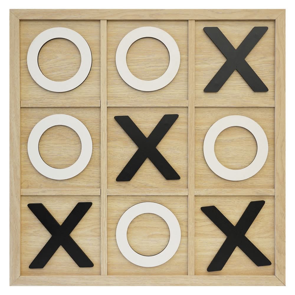 KIRKTON HOUSE Tic Tac Toe Magnetic Wall Games