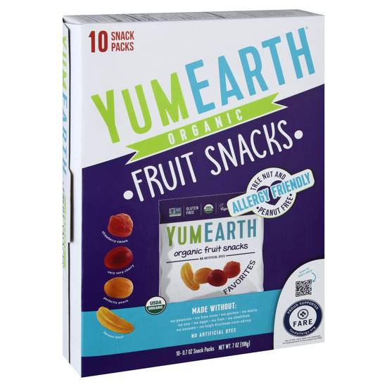 Yumearth Organic Fruit Snacks (10 ct)