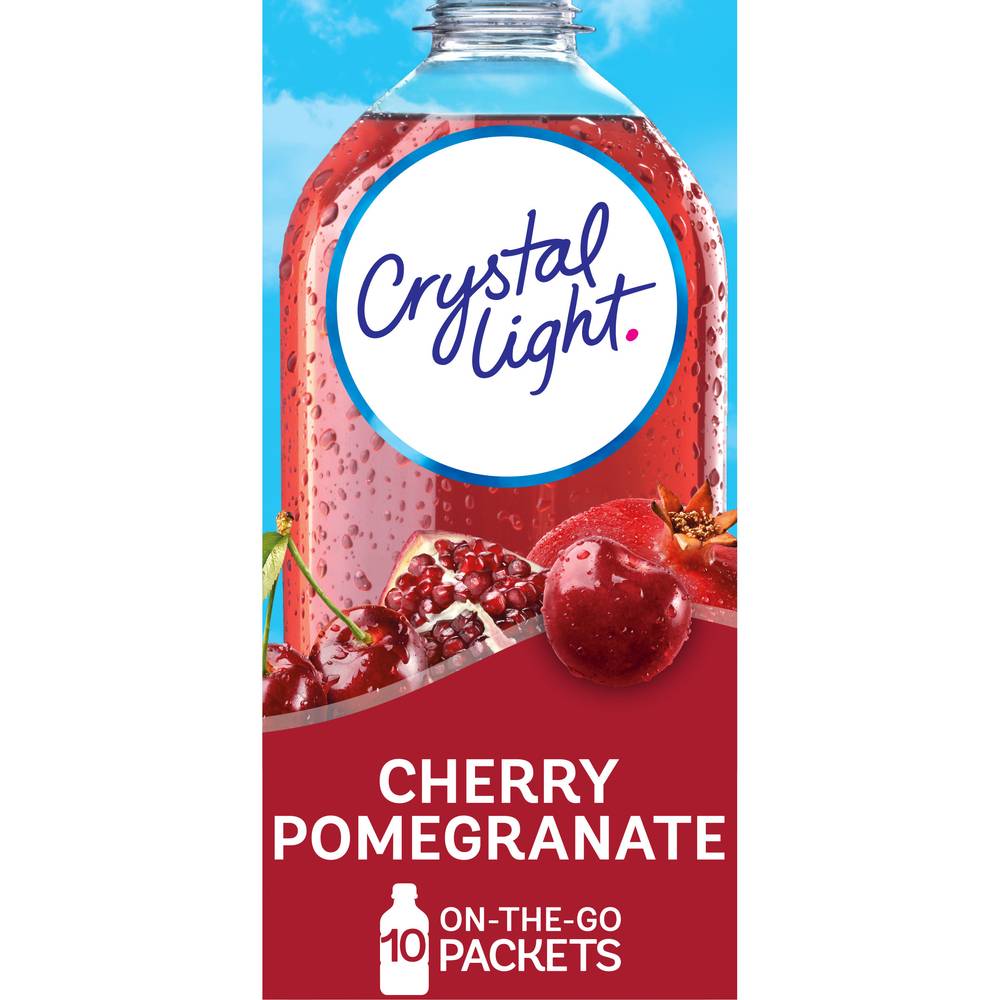 Crystal Light Cherry Pomegranate Drink Mix (10 ct, 0.11 oz)