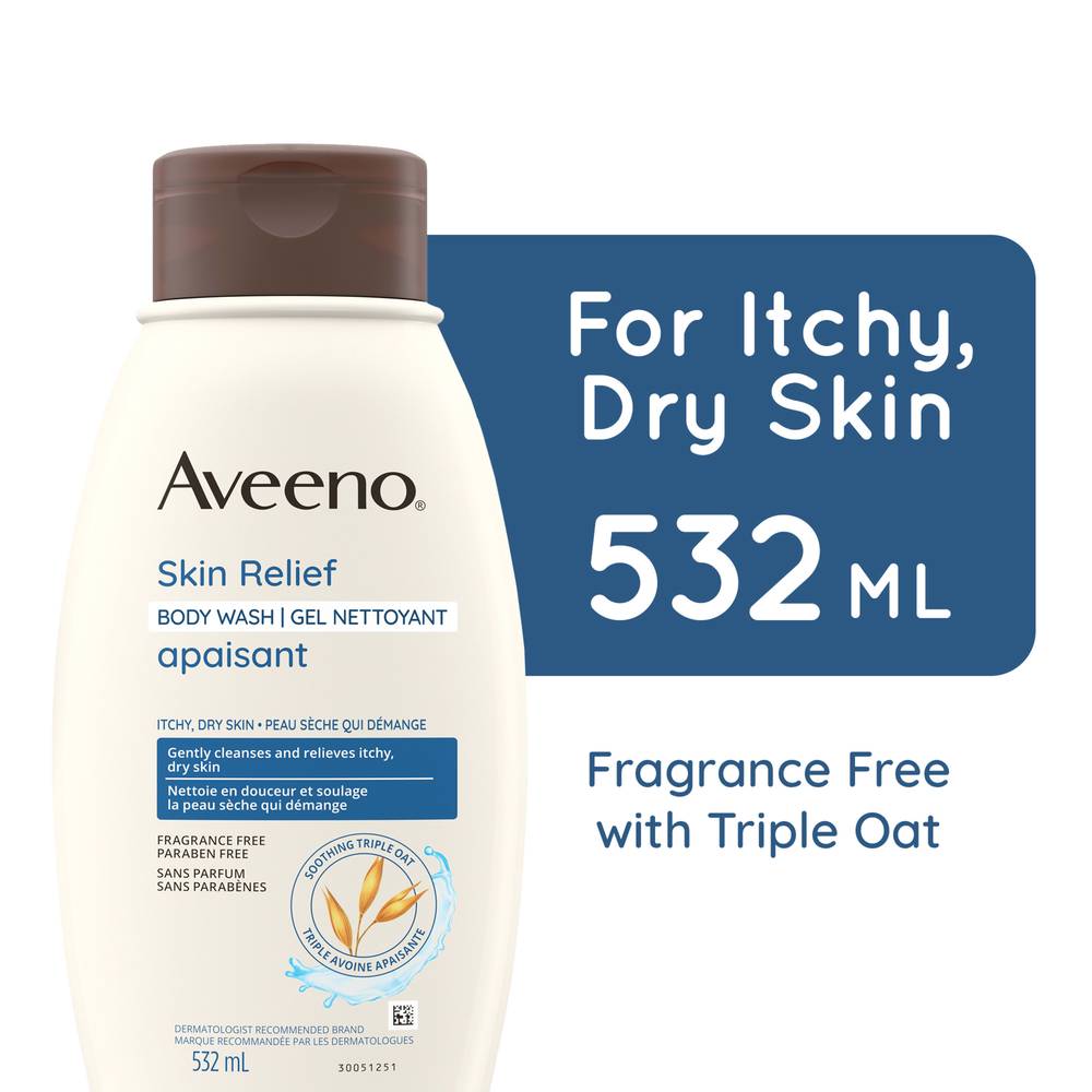 Aveeno Unscented Body Wash Hypoallergenic