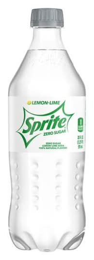 Sprite Zero Sugar Soft Drink, Lemon-Lime (20 fl oz)