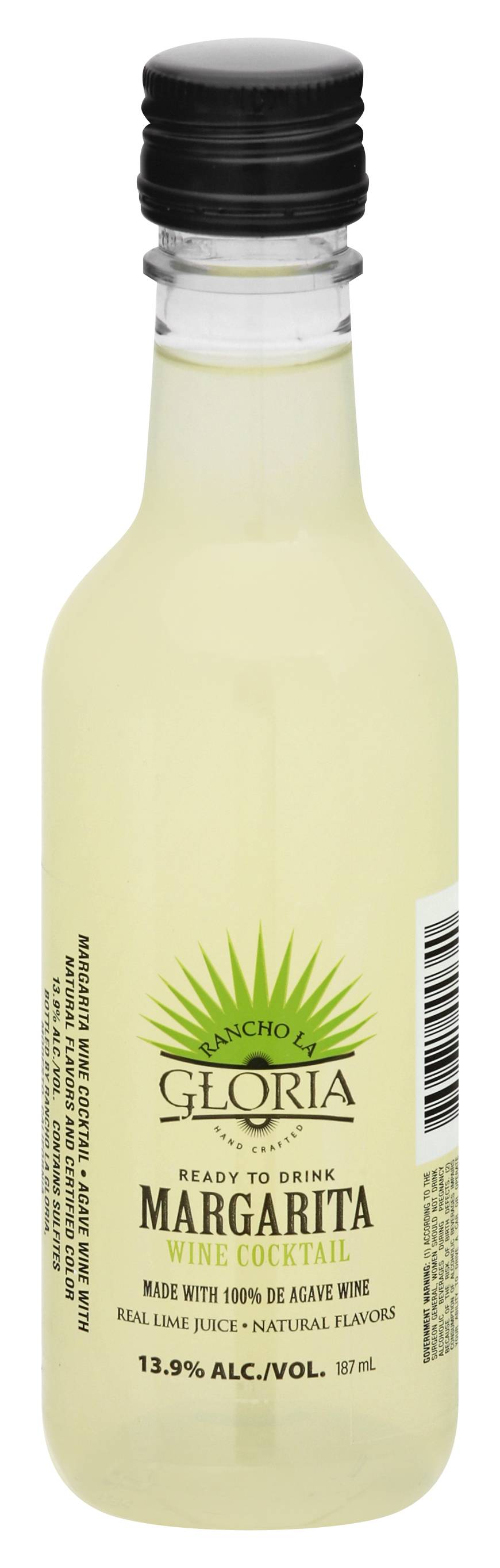 Rancho La Gloria Margarita Wine Cocktail (187 ml)