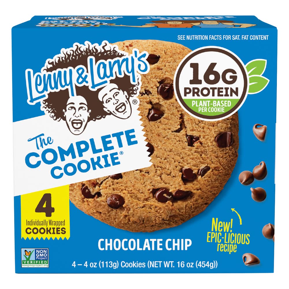 Lenny & Larry's Plant Based Protein Cookies (4 oz, 4 ct)
