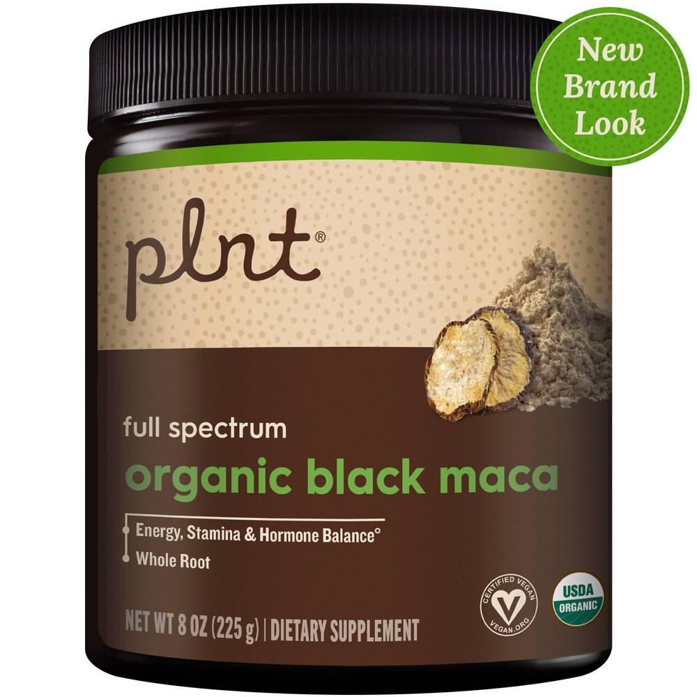 Plnt Organic Black Maca Powder