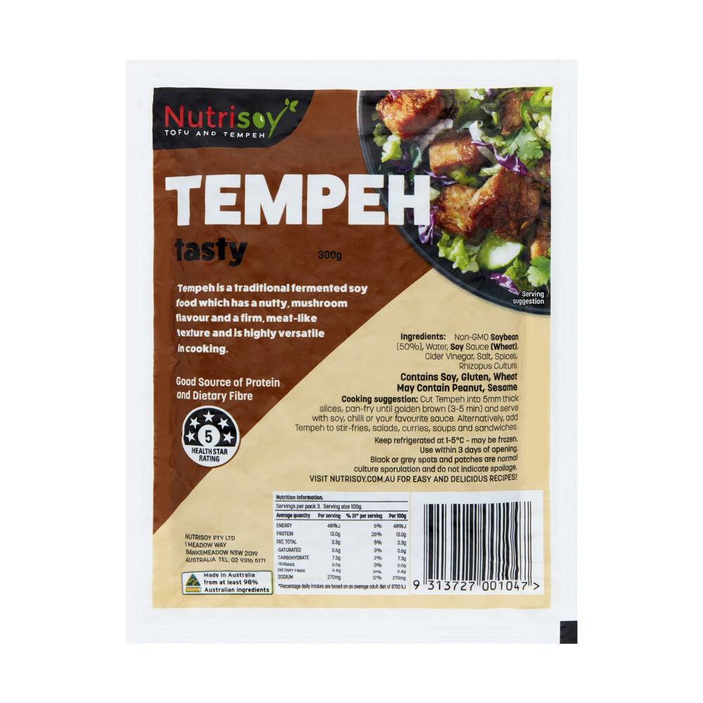 Nutrisoy Organic Tasty Tempeh