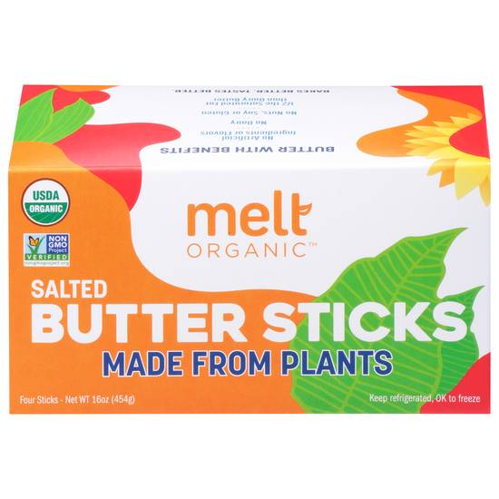 Melt Organic Salted Butter Sticks (4 ct)