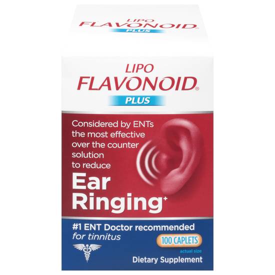 Lipo Flavonoid Plus Ear Ringing Health Supplement (100 ct)