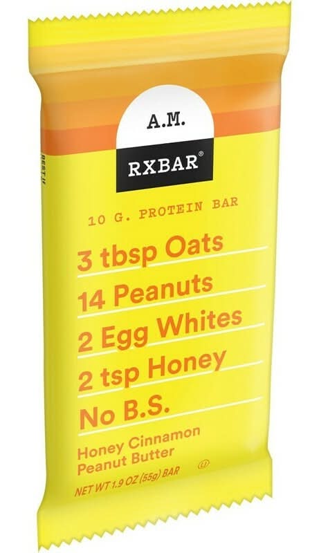Rxbar A.M. Honey Cinnamon Peanut Butter Bar 1.9oz