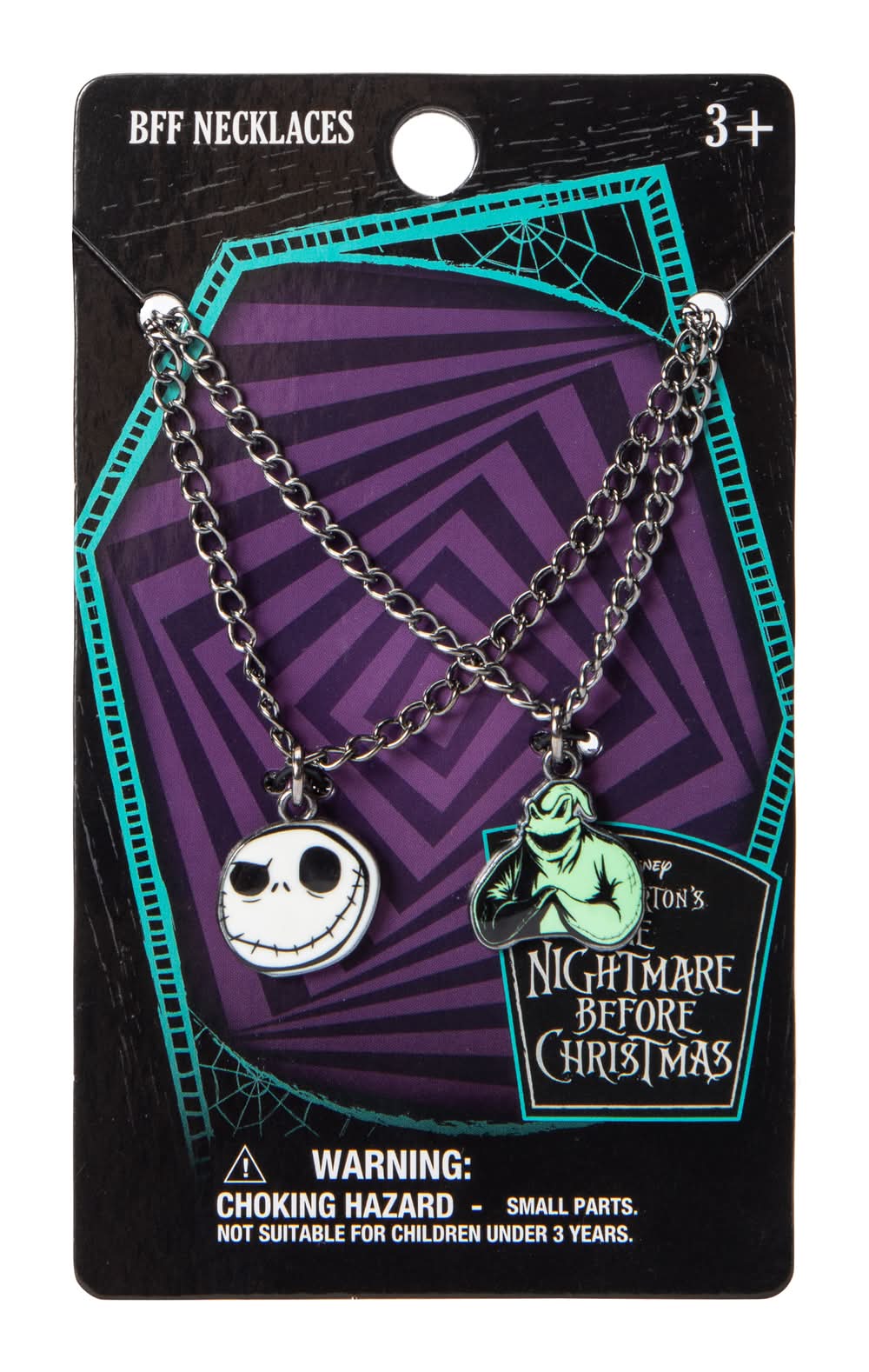 Licensed BFF Necklace 2-Pack Nightmare Before Christmas