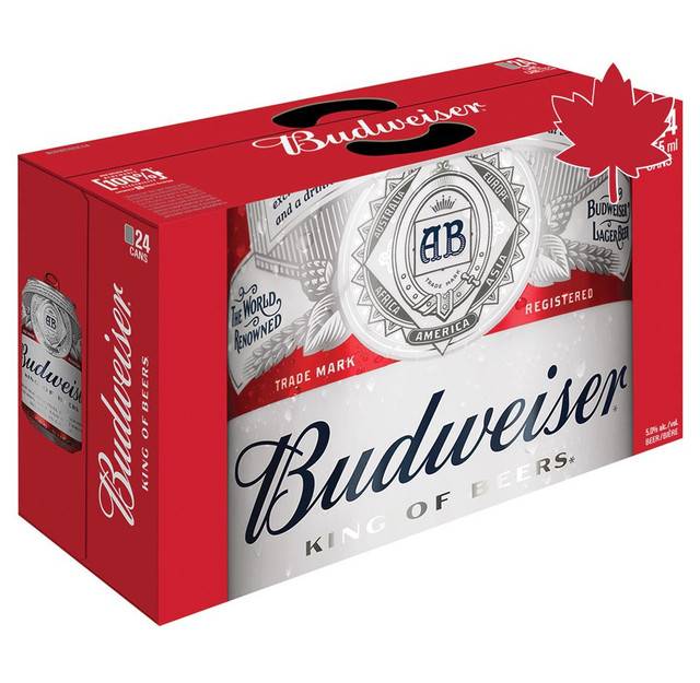 Budweiser Beer (24 x 355 ml)