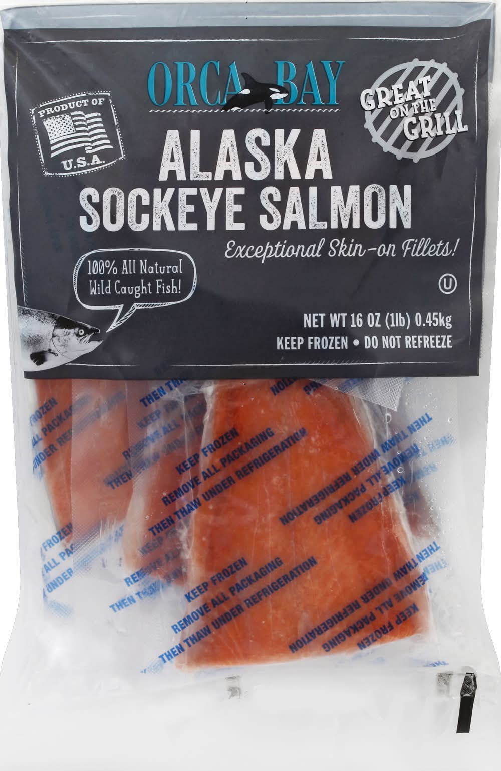 Orca Bay Alaska Sockeye Salmon