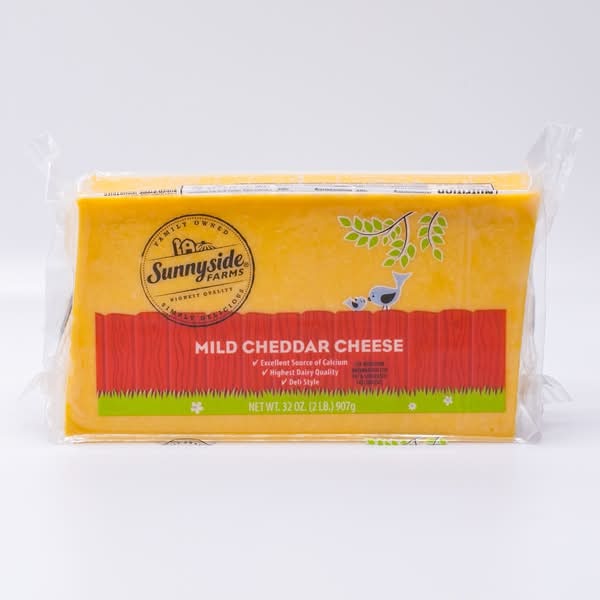 Sunnyside Farms Mild Cheddar Cheese (32 oz)