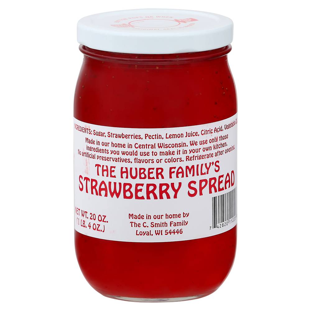 The Huber Family's Strawberry Spread (1.25 lbs)