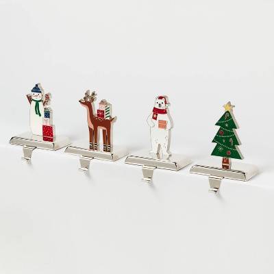 Wondershop Metal Holiday Character Christmas Stocking Holder (4 ct)