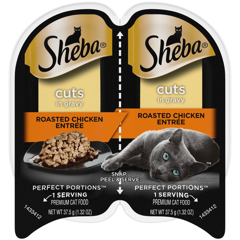Sheba Perfect Portions Roasted Chicken Cat Food (2.64 oz)