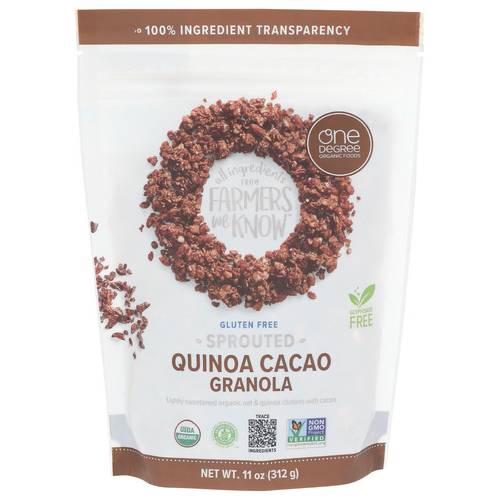 One Degree Quinoa Cacao Granola