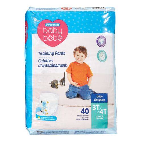 Personnelle bébé garçon grand (40 un) - baby boys training pants 3t-4t (40 units)