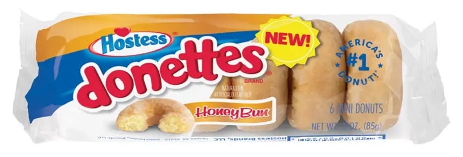 Hostess Honey Bun Donnettes