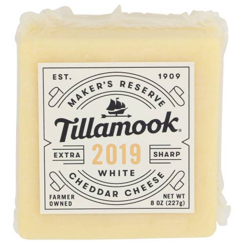Tillamook Extra Sharp Maker's Reserve White Cheddar Cheese