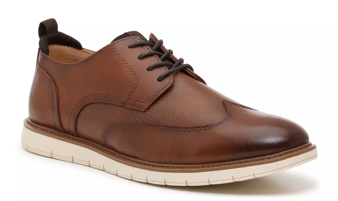 Mix No. 6 Finlee Wingtip Oxford (Cognac Medium - 13)