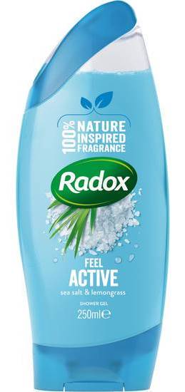 Radox Shower Active 6 * 250 mL