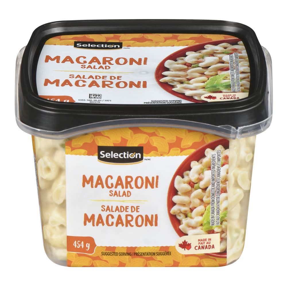 Selection salade de macaroni - macaroni salad