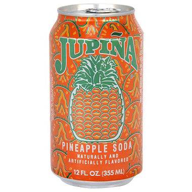 Jupina - Pineapple Soda - 24/12 oz (1X24|Case of 1)