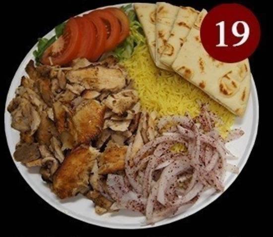 Chicken Shawarma Plate