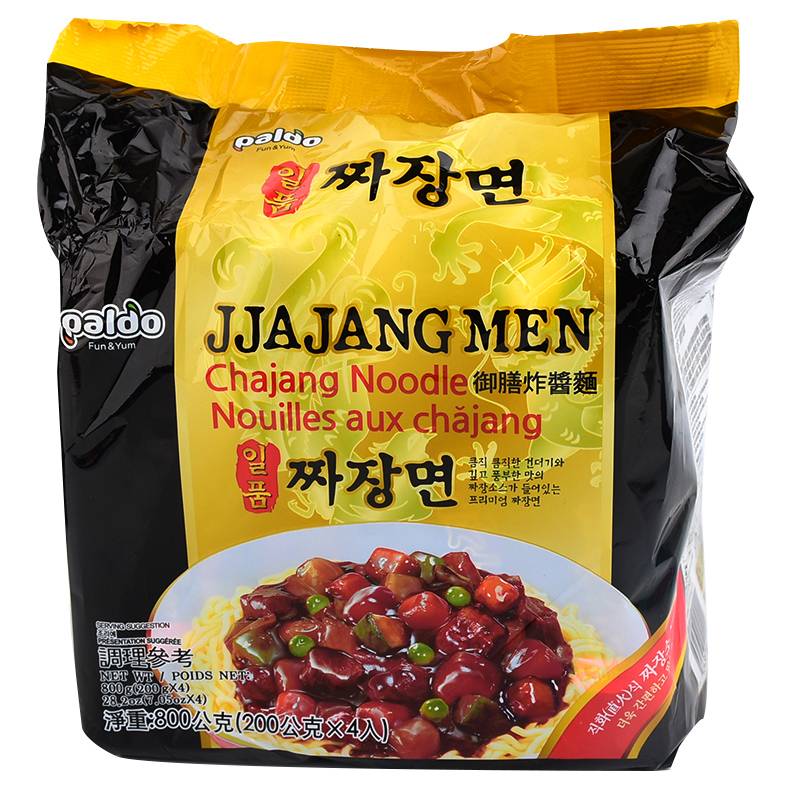 Paldo御膳炸醬麵(包)200g <200g克 x 1 x 4Pack包>