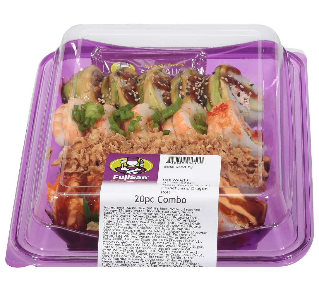 Fujisan Sushi Combo (22.5 oz, 20 ct)