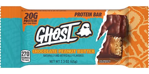 Ghost Protein Bar Chocolate Peanut Butter 2.3oz