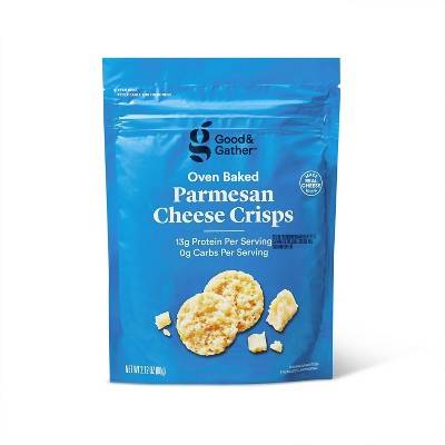 Good & Gather Baked Parmesan Cheese Crisps (2.12 oz)