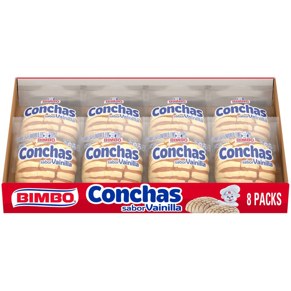 Bimbo Conchas Vanilla Fine Pastry